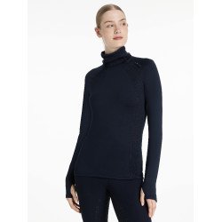 Base Layer LeMieux Sara gola alta Marinho Azul-marinho