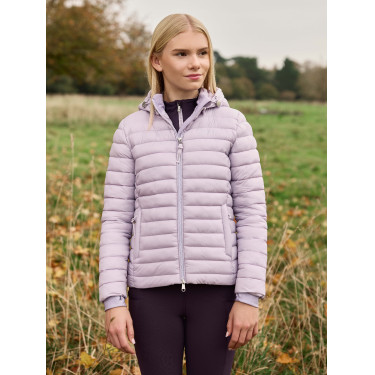 Casaco acolchoado com capuz LeMieux Milly Young Rider Lilás Violeta