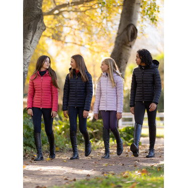 Casaco acolchoado com capuz LeMieux Milly Young Rider Lilás Violeta