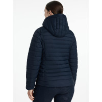 Casaco acolchoado com capuz LeMieux Tilly feminino Alpino Castanho Casaco acolchoado com capuz LeMieux Tilly feminino Alpino Castanho