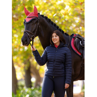 Casaco acolchoado com capuz LeMieux Tilly feminino Casaco acolchoado com capuz LeMieux Tilly feminino