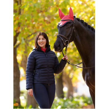 Casaco acolchoado com capuz LeMieux Tilly feminino Casaco acolchoado com capuz LeMieux Tilly feminino