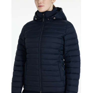 Casaco acolchoado com capuz LeMieux Tilly feminino Casaco acolchoado com capuz LeMieux Tilly feminino