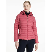 Casaco acolchoado com capuz LeMieux Tilly feminino Arando Rosa
