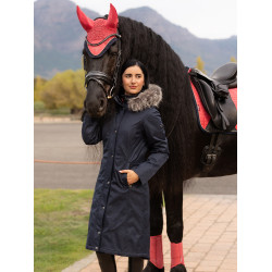 Casaco comprido impermeável LeMieux Anya Marinho Azul-marinho