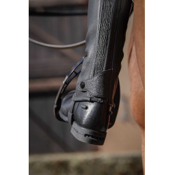 Mini-chaps Equithème Elite Preto