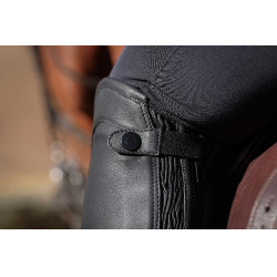 Mini-chaps Equithème Elite Preto