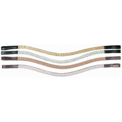 Frontal strass 4 fileiras T de T Frontal strass 4 fileiras T de T