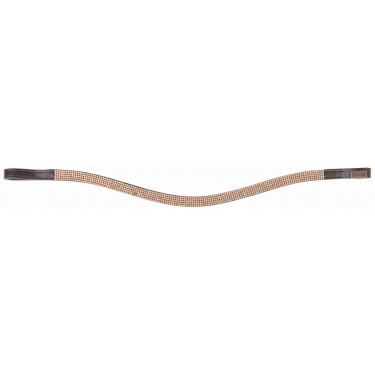 Frontal strass 4 fileiras T de T Frontal strass 4 fileiras T de T