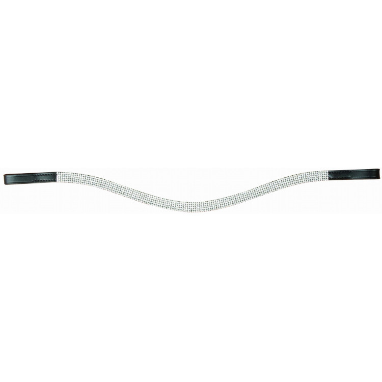Frontal strass 4 fileiras T de T Frontal strass 4 fileiras T de T