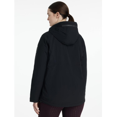 Anorak impermeável LeMieux Phoebe feminino com meia abertura de zíper Anorak impermeável LeMieux Phoebe feminino com meia abertura de zíper