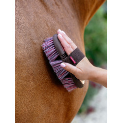 Escova LeMieux Flexi macia Cranbery