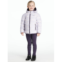 Doudoune Mini LeMieux estampada Lilo Lilás Violeta Doudoune Mini LeMieux estampada Lilo Lilás Violeta