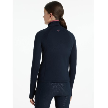 Camisola interior Young Rider LeMieux Savannah de gola alta Marinho Azul-marinho