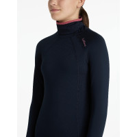 Camisola interior Young Rider LeMieux Savannah de gola alta Marinho Azul-marinho