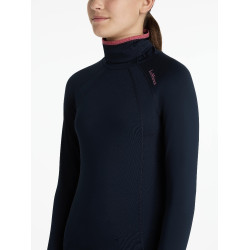 Camisola interior Young Rider LeMieux Savannah de gola alta Marinho Azul-marinho