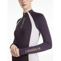 Camisola interior LeMieux em malha Philippa para mulher Zimbro Violeta