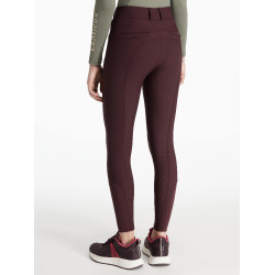 Calças de equitação com fundo de silicone Young Rider LeMieux Izzy Ameixa escura Violeta Calças de equitação com fundo de silicone Young Rider LeMieux Izzy Ameixa escura Violeta