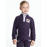 Polar com botões de pressão Mini LeMieux Mae Zimbro Violeta Polar com botões de pressão Mini LeMieux Mae Zimbro Violeta