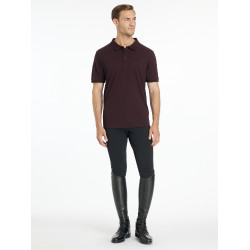 Polo Clássico LeMieux homem Ameixa escura Violeta