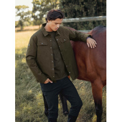 Sobrecamisa LeMieux impermeável para homem Alpino Castanho Sobrecamisa LeMieux impermeável para homem Alpino Castanho