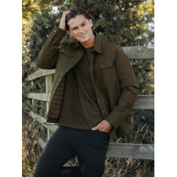 Sobrecamisa LeMieux impermeável para homem Alpino Castanho Sobrecamisa LeMieux impermeável para homem Alpino Castanho