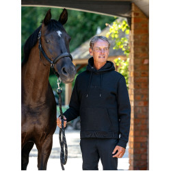 Moletom com capuz LeMieux masculino Preto