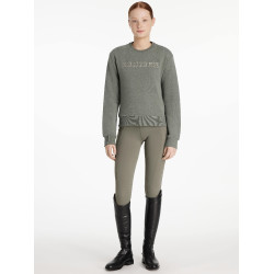 Sweatshirt com gola redonda Young Rider LeMieux Carmen Alecrim Verde Sweatshirt com gola redonda Young Rider LeMieux Carmen Alecrim Verde
