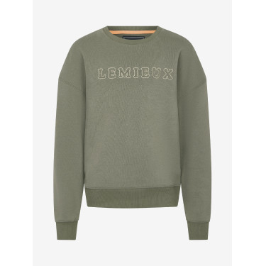 Sweatshirt com gola redonda Young Rider LeMieux Carmen Alecrim Verde Sweatshirt com gola redonda Young Rider LeMieux Carmen Alecrim Verde