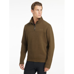 Sweat com fecho de correr LeMieux para homem