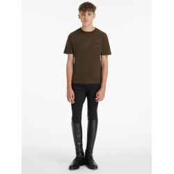 T-shirt Júnior Young Rider LeMieux rapaz Alpino Castanho T-shirt Júnior Young Rider LeMieux rapaz Alpino Castanho