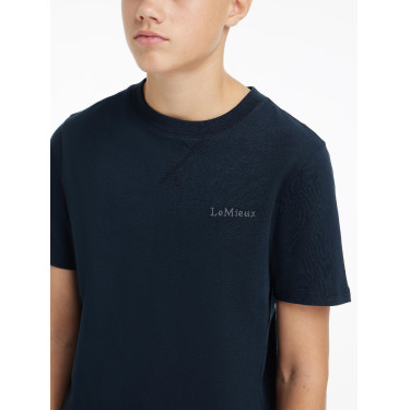 T-shirt Júnior Young Rider LeMieux rapaz Marinho Azul-marinho