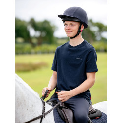 T-shirt Júnior Young Rider LeMieux rapaz Marinho Azul-marinho