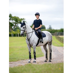 T-shirt Júnior Young Rider LeMieux rapaz Marinho Azul-marinho