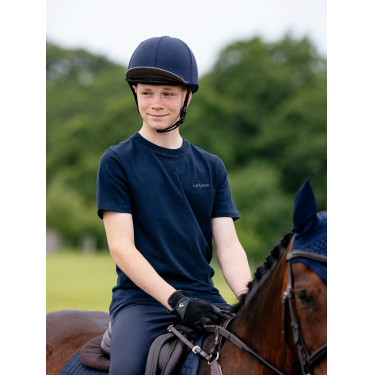 T-shirt Júnior Young Rider LeMieux rapaz Marinho Azul-marinho