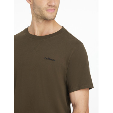 T-shirt LeMieux homem Alpino Castanho