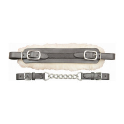 Muserola de Hackamore T de T Havana escuro Castanho
