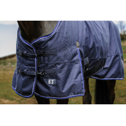 Manta Equithème Classic 3 Layers Marinho Azul-marinho Manta Equithème Classic 3 Layers Marinho Azul-marinho