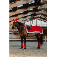 Cobre-rins Equithème Xmas Vermelho Cobre-rins Equithème Xmas Vermelho