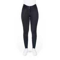 Calças Je t’aime Equithème Elsa mulher Preto
