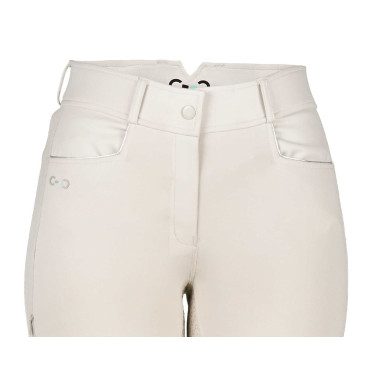 Calças Riding World River Mulher Bege
