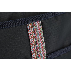 Saco shopper Equithème Aztec com bolsos Marinho Azul-marinho