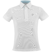 Polo em malha Equithème Edy Branco Polo em malha Equithème Edy Branco