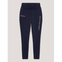 Legging Tommy Hilfiger Equestrian Elmira inverno full grip feminino Azul-marinho