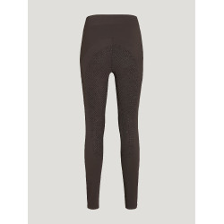 Legging Tommy Hilfiger Equestrian Elmira inverno full grip feminino Cacau Castanho
