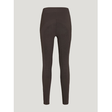 Legging Tommy Hilfiger Equestrian Elmira inverno full grip feminino Cacau Castanho