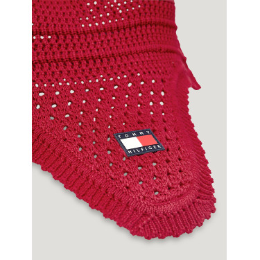 Boné anti-moscas Tommy Hilfiger Equestrian Lexington Regata vermelha