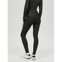 Calça Tommy Hilfiger Equestrian Highland Hybrid feminina full grip Alfinete Azul