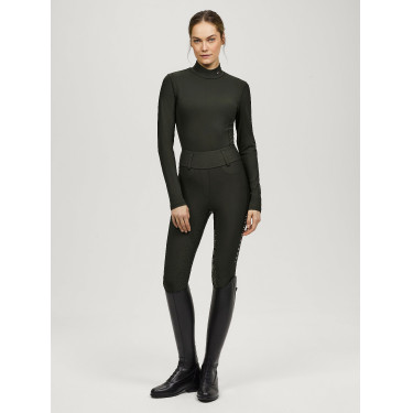 Calça Tommy Hilfiger Equestrian Highland Hybrid feminina full grip Calça Tommy Hilfiger Equestrian Highland Hybrid feminina full grip
