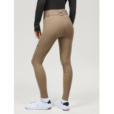 Calças de equitação Tommy Hilfiger Equestrian Vermont mulher com culote integral Fóssil